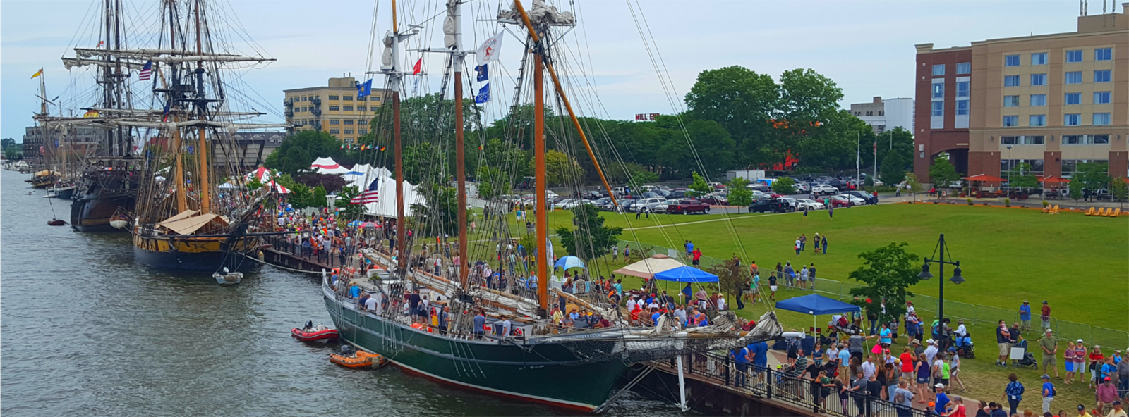 Tall Ships Festival on Saginaw River