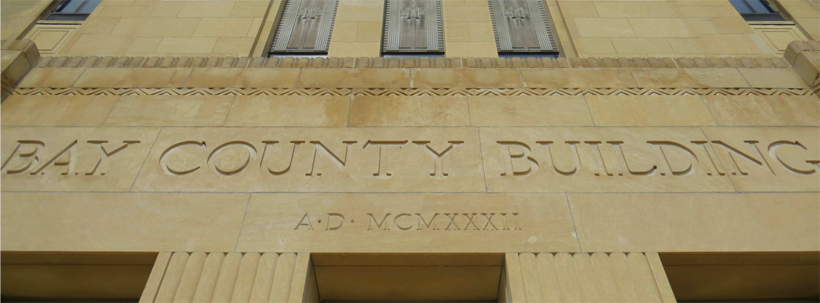 Front of Bay County Building